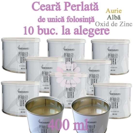 Imagine 10 Buc LA ALEGERE - Ceara perlata de unica folosinta 400ml