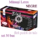 Imagine Manusi latex negre fara pudra 50buc