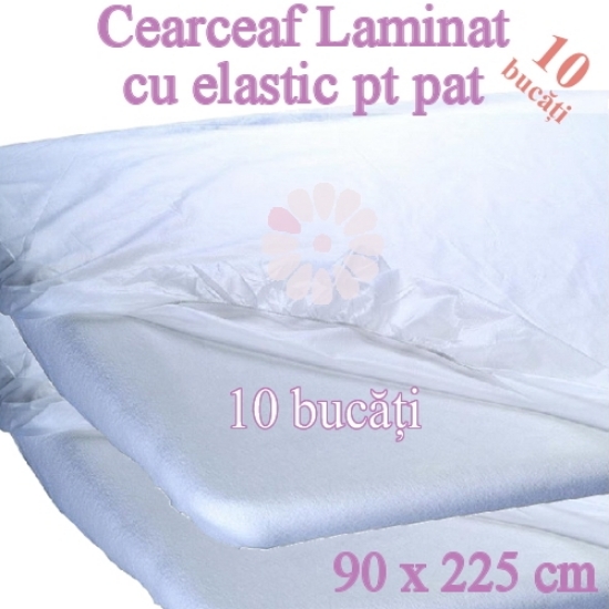Imagine 10 Buc Cearceaf (husa) impermeabil cu elastic pentru pat - PRIMA