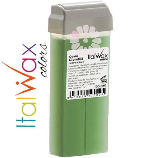 Imagine Ceara epilat Clorofila de unica folosinta 100ml - ItalWax Colors