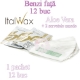 Imagine Benzi ceara Fata 12buc + 2 servetele umede - ItalWax SOLO