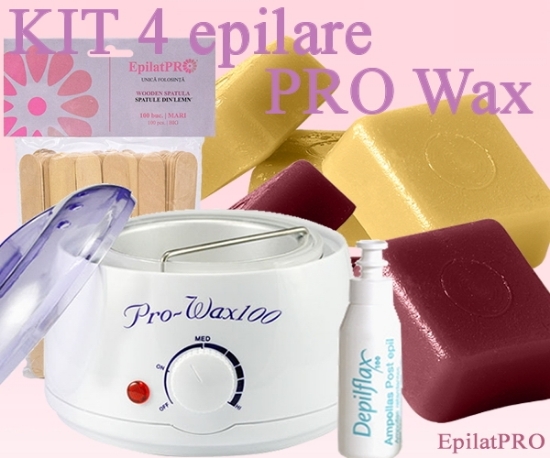 Imagine Kit 4 epilare PRO Wax