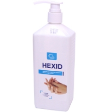 Imagine HEXID - dezinfectant si antiseptic pentru maini si tegumente 1l cu dozator