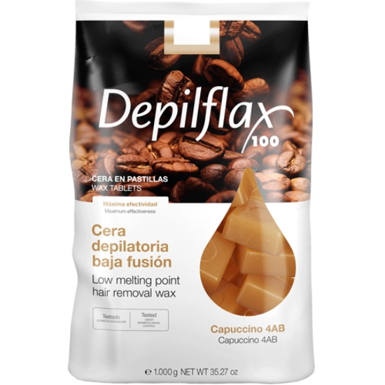 Imagine Ceara elastica 1kg refolosibila Capuccino - Depilflax