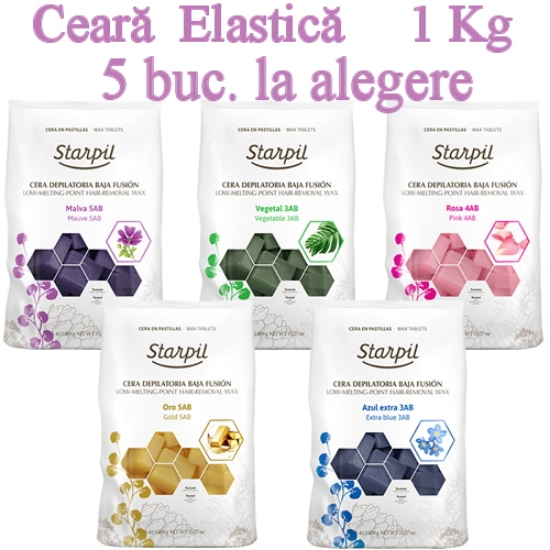 Imagine 5 Buc LA ALEGERE - Ceara elastica 1kg - Starpil