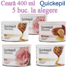 Imagine 5 Buc LA ALEGERE - Ceara epilat de unica folosinta la cutie 400ml - Quickepil