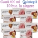 Imagine 10 Buc LA ALEGERE - Ceara epilat de unica folosinta la cutie 400ml - Quickepil