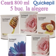 Imagine 5 Buc LA ALEGERE - Ceara epilat de unica folosinta la cutie 800ml - Quickepil