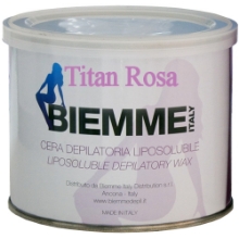 Imagine Ceara cu Titan Rosa de unica folosinta la cutie 400ml - Biemme