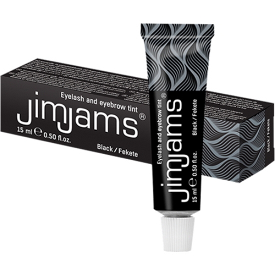 Imagine Vopsea Gene si Sprancene JimJams 15ml - Negru Intens