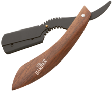 Imagine Brici Indian Wood din otel inoxidabil - Cherokee
