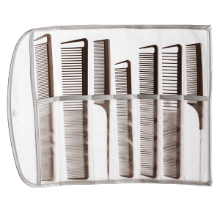 Imagine KIT Pieptene frizerie/coafor - SILICON PRO 7 buc