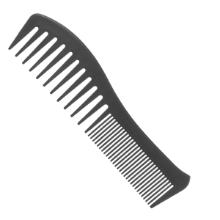 Imagine Pieptene frizerie/coafor - WAVE COMB 18,5 CM