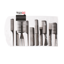 Imagine KIT Pieptene frizerie/coafor - PAR SI BARBA 10 buc