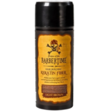 Imagine Pudra fibre din keratina pentru par - Maro deschis - BARBERTIME