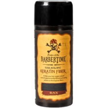 Imagine Pudra fibre din keratina pentru par rar - Negru - BARBERTIME