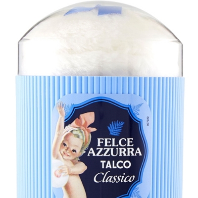 Pudra Talc 250g - Felce Azzurra Classico + PUFF