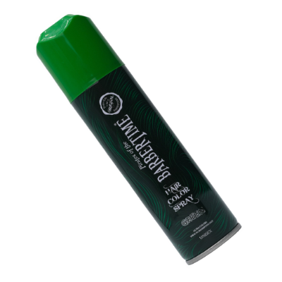 Spray de par colorat 150ml GREEN – BARBERTIME