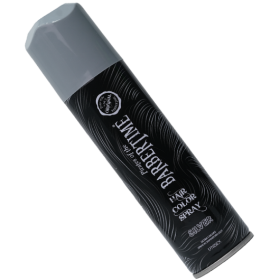 Imagine Spray de par colorat 150ml SILVER – BARBERTIME