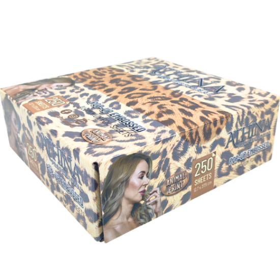 Imagine Folie aluminiu POP-UP Embosata 12,7 x 27,9cm ANIMAL PRINT 250buc - ATHINA