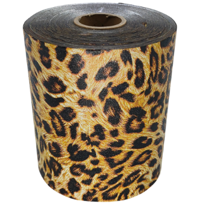 Folie aluminiu Embosata 12,7cm x 100metri ANIMAL PRINT cu cutter - ATHINA