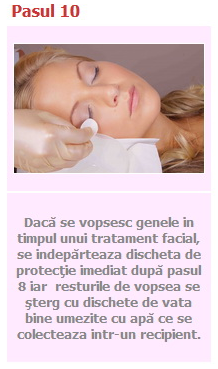 vopsirea genelor pasul 10